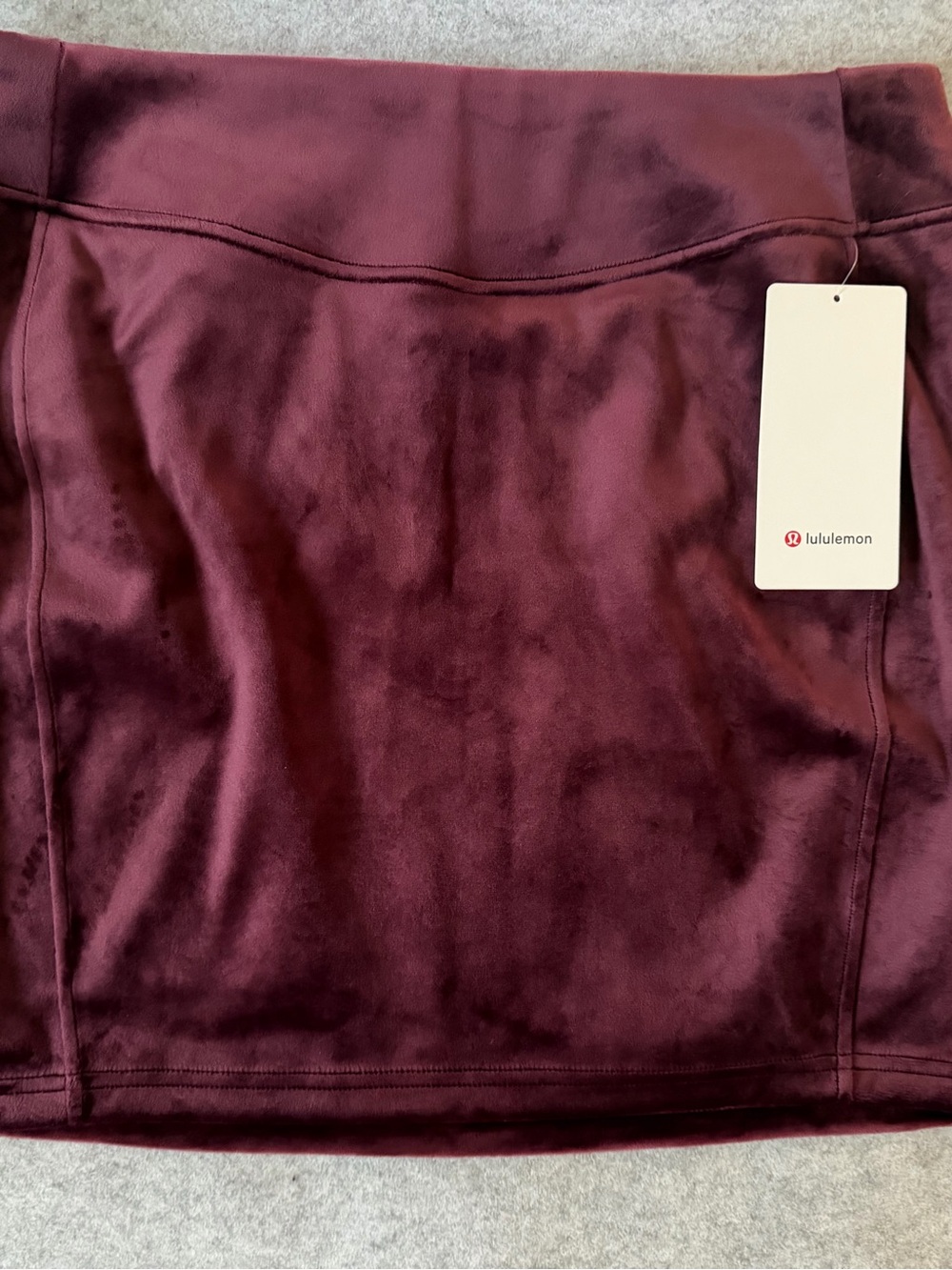 Lululemon Burgundy Athletic Skirt